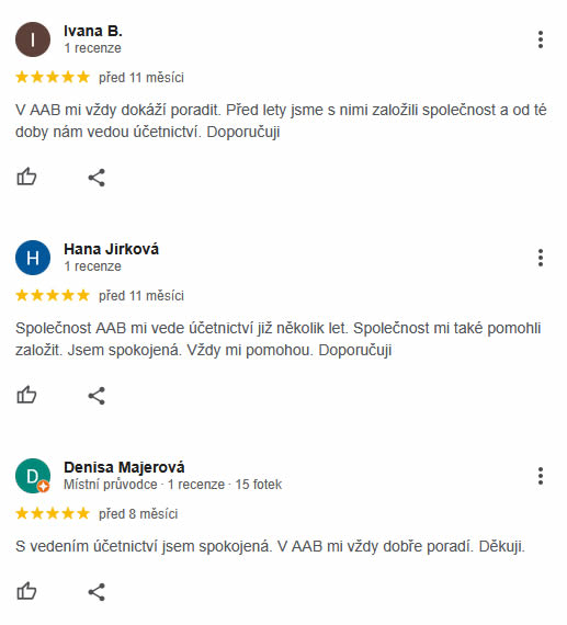 Recenze google