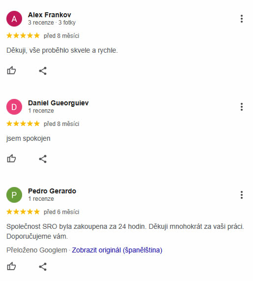 Recenze google